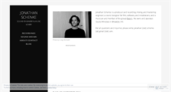 Desktop Screenshot of jonathanschenke.com