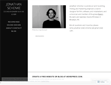 Tablet Screenshot of jonathanschenke.com